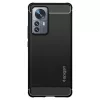 Xiaomi 12T/12T Pro ütésálló hátlap - Spigen Rugged Armor - fekete