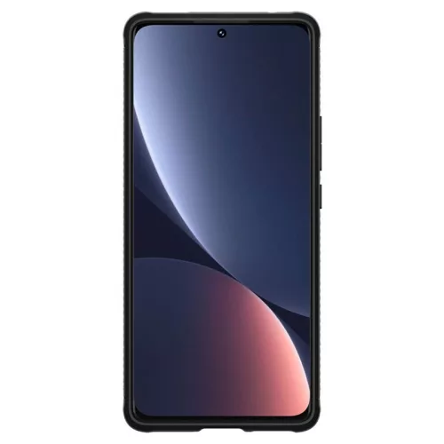 Xiaomi 12T/12T Pro ütésálló hátlap - Spigen Rugged Armor - fekete