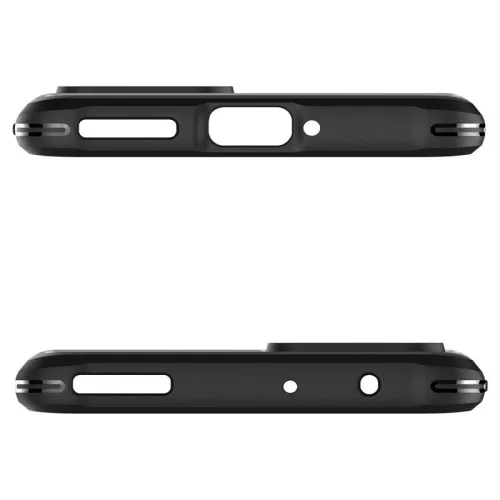 Xiaomi 12T/12T Pro ütésálló hátlap - Spigen Rugged Armor - fekete