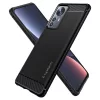 Xiaomi 12T/12T Pro ütésálló hátlap - Spigen Rugged Armor - fekete
