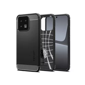   Xiaomi 13 ütésálló hátlap - Spigen Rugged Armor - fekete