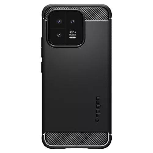 Xiaomi 13 ütésálló hátlap - Spigen Rugged Armor - fekete