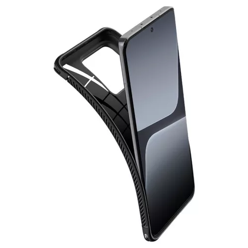 Xiaomi 13 Pro ütésálló hátlap - Spigen Rugged Armor - fekete