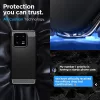 Xiaomi 13 Pro ütésálló hátlap - Spigen Rugged Armor - fekete