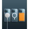 Apple iPhone 13 Pro Max ütésálló hátlap - Ringke Fusion Magnetic Magsafe - matt átlátszó