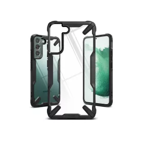   Samsung S901B Galaxy S22 5G ütésálló hátlap - Ringke Fusion X - fekete