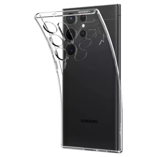 Samsung SM-S918 Galaxy S23 Ultra ütésálló hátlap - Spigen Liquid Crystal -      átlátszó