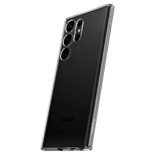 Samsung SM-S918 Galaxy S23 Ultra ütésálló hátlap - Spigen Liquid Crystal -      átlátszó