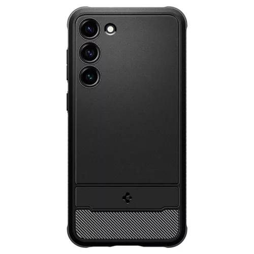 Samsung SM-S916 Galaxy S23+ ütésálló hátlap - Spigen Rugged Armor - fekete