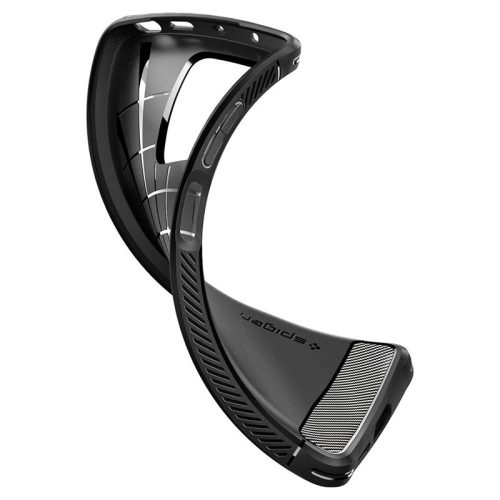 Xiaomi Redmi Note 12 Pro+ 5G ütésálló hátlap - Spigen Rugged Armor - fekete