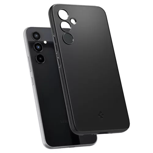 Samsung SM-A546 Galaxy A54 5G ütésálló hátlap - Spigen Thin Fit - fekete