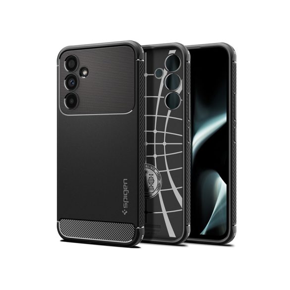 Samsung SM-A546 Galaxy A54 5G ütésálló hátlap - Spigen Rugged Armor - fekete