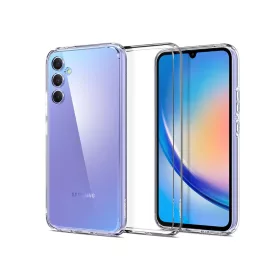   Samsung SM-A346 Galaxy A34 5G ütésálló hátlap - Spigen Ultra Hybrid - átlátszó