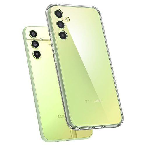 Samsung SM-A346 Galaxy A34 5G ütésálló hátlap - Spigen Ultra Hybrid - átlátszó