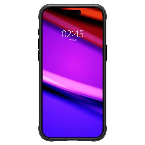 Apple iPhone 15 Pro ütésálló hátlap - Spigen Rugged Armor MagSafe - fekete
