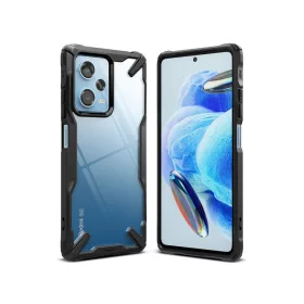   Xiaomi Redmi Note 12 Pro 5G/Poco X5 Pro 5G ütésálló hátlap - Ringke Fusion X -  fekete