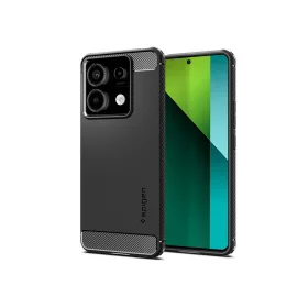   Xiaomi Redmi Note 13 Pro 5G/Poco X6 5G ütésálló hátlap - Spigen Rugged Armor - fekete
