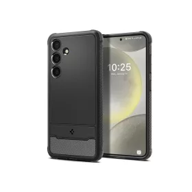   Samsung SM-S921 Galaxy S24 ütésálló hátlap - Spigen Rugged Armor - fekete