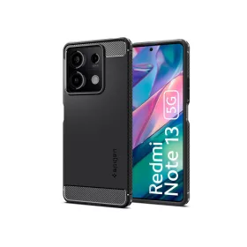   Xiaomi Redmi Note 13 5G ütésálló hátlap - Spigen Rugged Armor - fekete