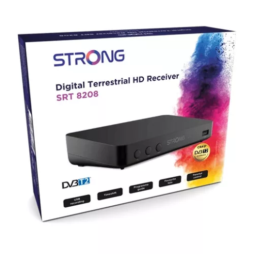 Strong SRT8208 set top box hd földfelszíni vevőkészülék