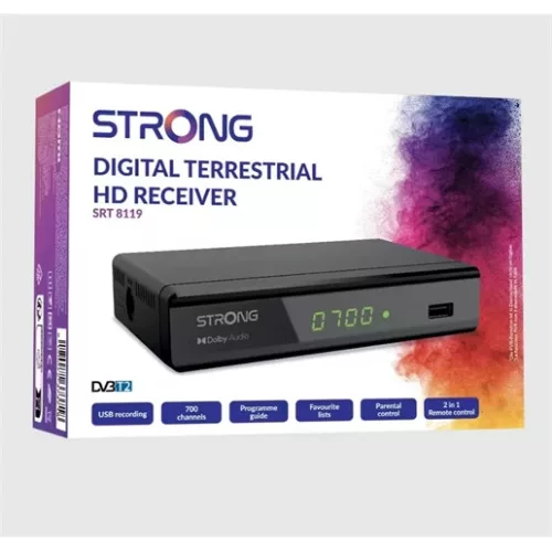 Strong SRT8119 set top box hd földfelszíni vevőkészülék