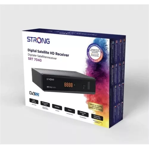 Strong SRT7040 set top box hd műholdvevő