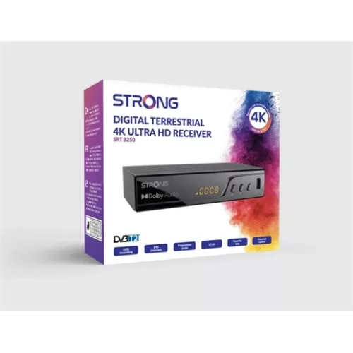 Strong SRT8250 set top box 4k földfelszíni vevőkészülék
