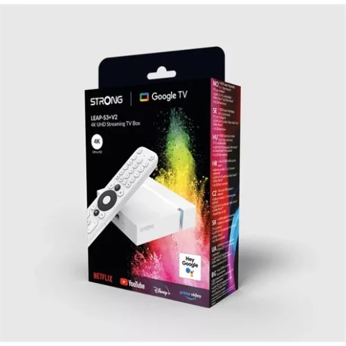 Strong LEAP-S3+V2 multimédia lejátszó 4k google uhd box