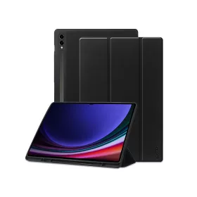   Samsung X900/X906 Galaxy Tab S8 Ultra 14.6 / X910/X916B Galaxy Tab S9 Ultra 14.6tablet tok (Smart Case) on/off funkcióval - Tech-Protect - fekete (ECO          csomagolás)