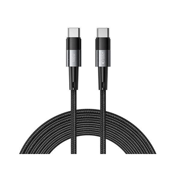 Tech-Protect USB Type-C - USB Type-C adat- és töltőkábel 3 m-es vezetékkel -    Tech-Protect Ultraboost PD100 Cable - 100W - fekete