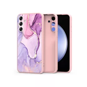   Samsung SM-S711 Galaxy S23 FE szilikon hátlap - Tech-Protect Mood - marble