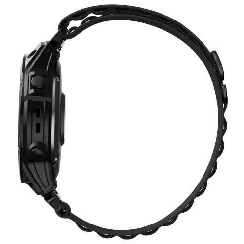 Garmin Fenix 5 / 6 / 6 Pro / 7 nylon óraszíj - Tech-Protect Nylon Pro - fekete