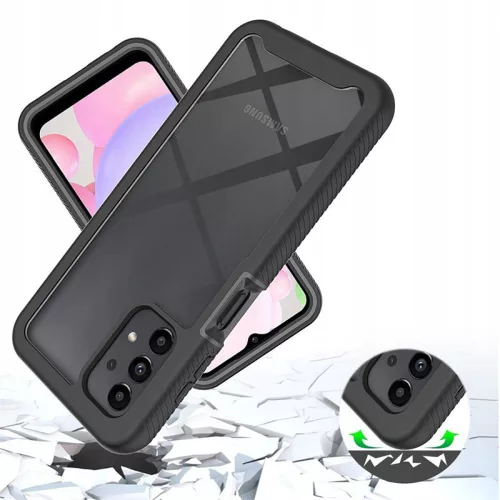 Samsung A236U Galaxy A23 5G ütésálló hátlap - Tech-Protect Defense360 - fekete