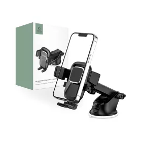   Univerzális műszerfalra/szélvédőre helyezhető PDA/GSM autós tartó - Tech-ProtectV4 Universal Dashboard and Windshield Car Mount - fekete