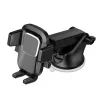 Univerzális műszerfalra/szélvédőre helyezhető PDA/GSM autós tartó - Tech-ProtectV4 Universal Dashboard and Windshield Car Mount - fekete