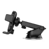 Univerzális műszerfalra/szélvédőre helyezhető PDA/GSM autós tartó - Tech-ProtectV4 Universal Dashboard and Windshield Car Mount - fekete