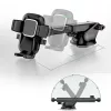Univerzális műszerfalra/szélvédőre helyezhető PDA/GSM autós tartó - Tech-ProtectV4 Universal Dashboard and Windshield Car Mount - fekete