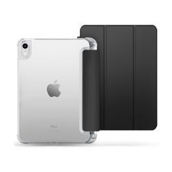   Apple iPad Air 4 (2020)/iPad Air 5 (2022) 10.9 tablet tok (Smart Case) on/off   funkcióval, Apple Pencil tartóval - Tech-Protect Hybrid - black (ECO csomagolás)