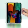 Apple iPad Air 4 (2020)/iPad Air 5 (2022) 10.9 tablet tok (Smart Case) on/off   funkcióval, Apple Pencil tartóval - Tech-Protect Hybrid - black (ECO csomagolás)