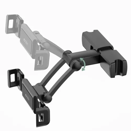 Tech-Protect univerzális fejtámlára szerelhető telefon/tablet autós tartó -     Tech-Protect V2 Headrest Car Mount - fekete