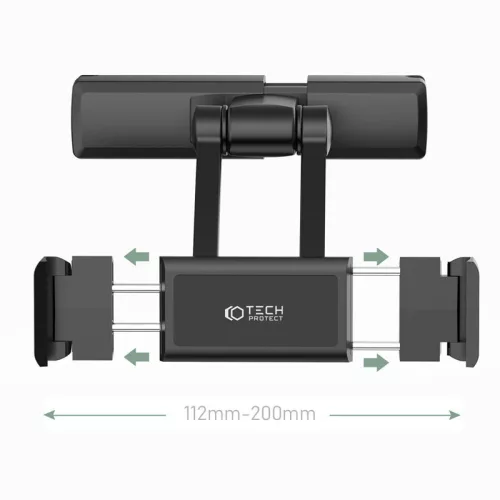 Tech-Protect univerzális fejtámlára szerelhető telefon/tablet autós tartó -     Tech-Protect V2 Headrest Car Mount - fekete