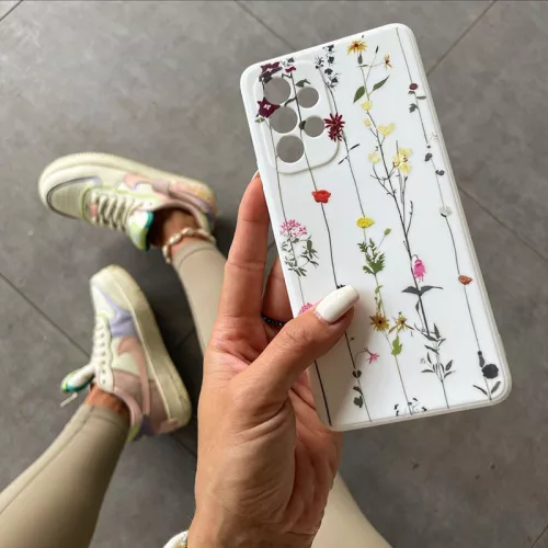 Samsung SM-A546 Galaxy A54 5G szilikon hátlap - Tech-Protect Mood - garden white