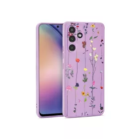   Samsung SM-A546 Galaxy A54 5G szilikon hátlap - Tech-Protect Mood - garden      violet