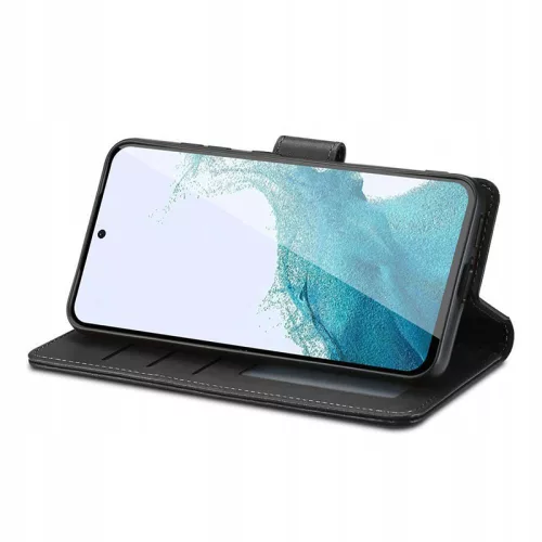 Tech-Protect Wallet Book Flip bőrtok - Xiaomi Redmi Note 12 5G/Poco X5 5G -     fekete