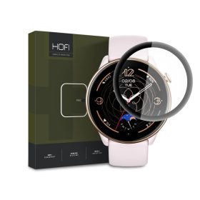   HOFI Hybrid Pro+ Glass üveg képernyővédő fólia - Xiaomi Amazfit GTR Mini -      fekete