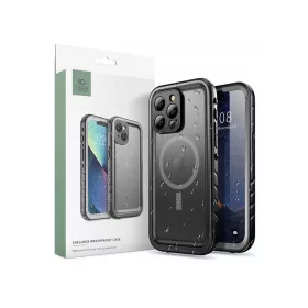   Apple iPhone 14 Pro Max vízálló védőtok - Tech-Protect Shellbox Magsafe IP68 -  fekete