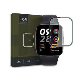   HOFI Hybrid Pro+ Glass üveg képernyővédő fólia - Xiaomi Redmi Watch 3 - fekete