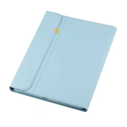 Apple iPad 10.9 (2022)  tablet tok (Smart Case) on/off funkcióval, Apple Pencil tartóval, billentyűzettel - Tech-Protect - blue (ECO csomagolás)