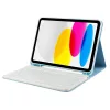 Apple iPad 10.9 (2022)  tablet tok (Smart Case) on/off funkcióval, Apple Pencil tartóval, billentyűzettel - Tech-Protect - blue (ECO csomagolás)