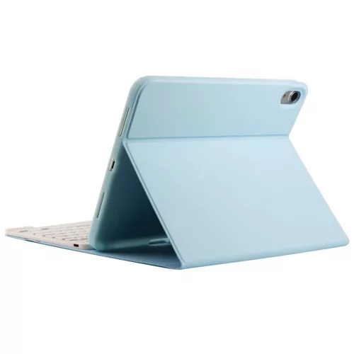 Apple iPad 10.9 (2022)  tablet tok (Smart Case) on/off funkcióval, Apple Pencil tartóval, billentyűzettel - Tech-Protect - blue (ECO csomagolás)